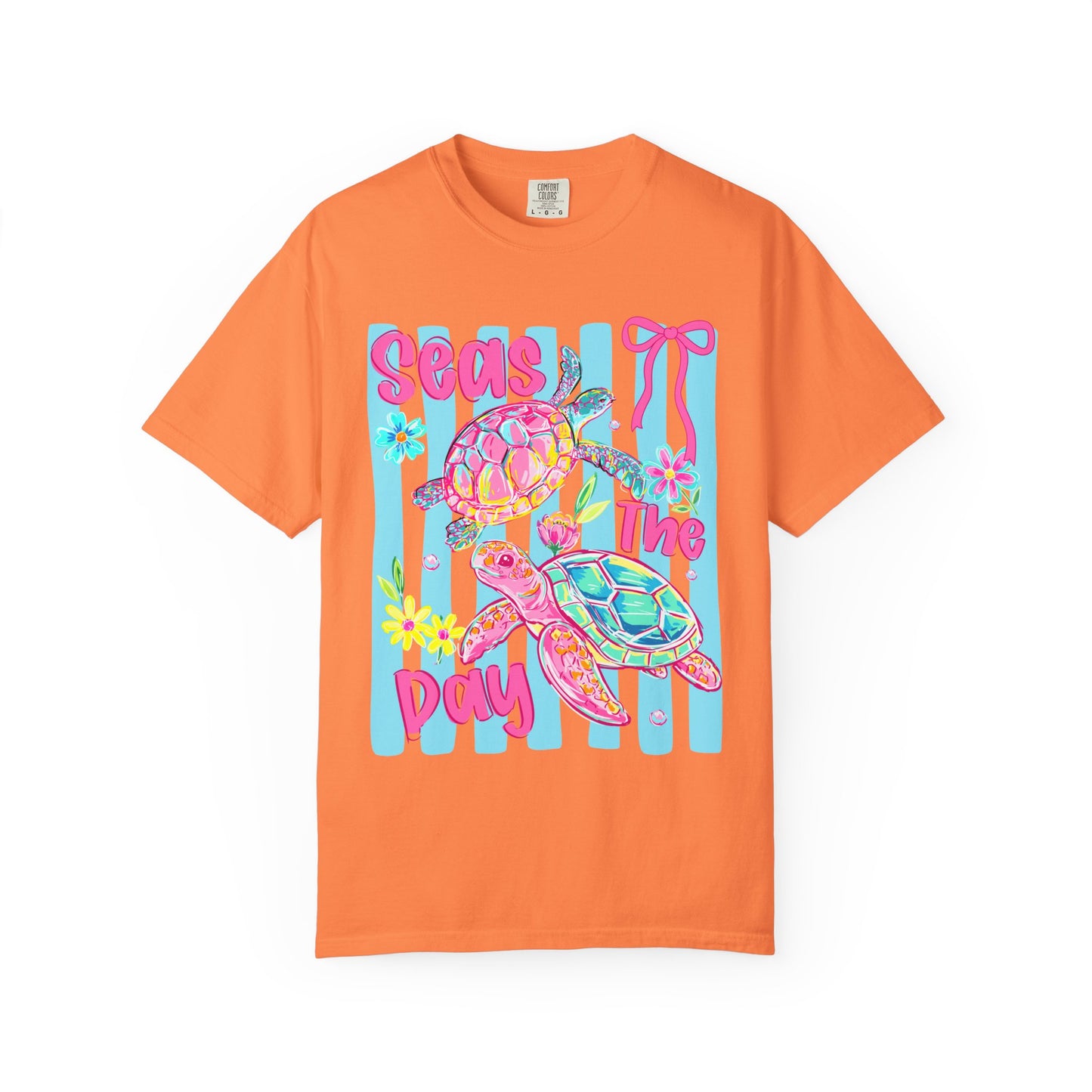 Sea Turtles "Seas the Day" Graphic T-Shirt