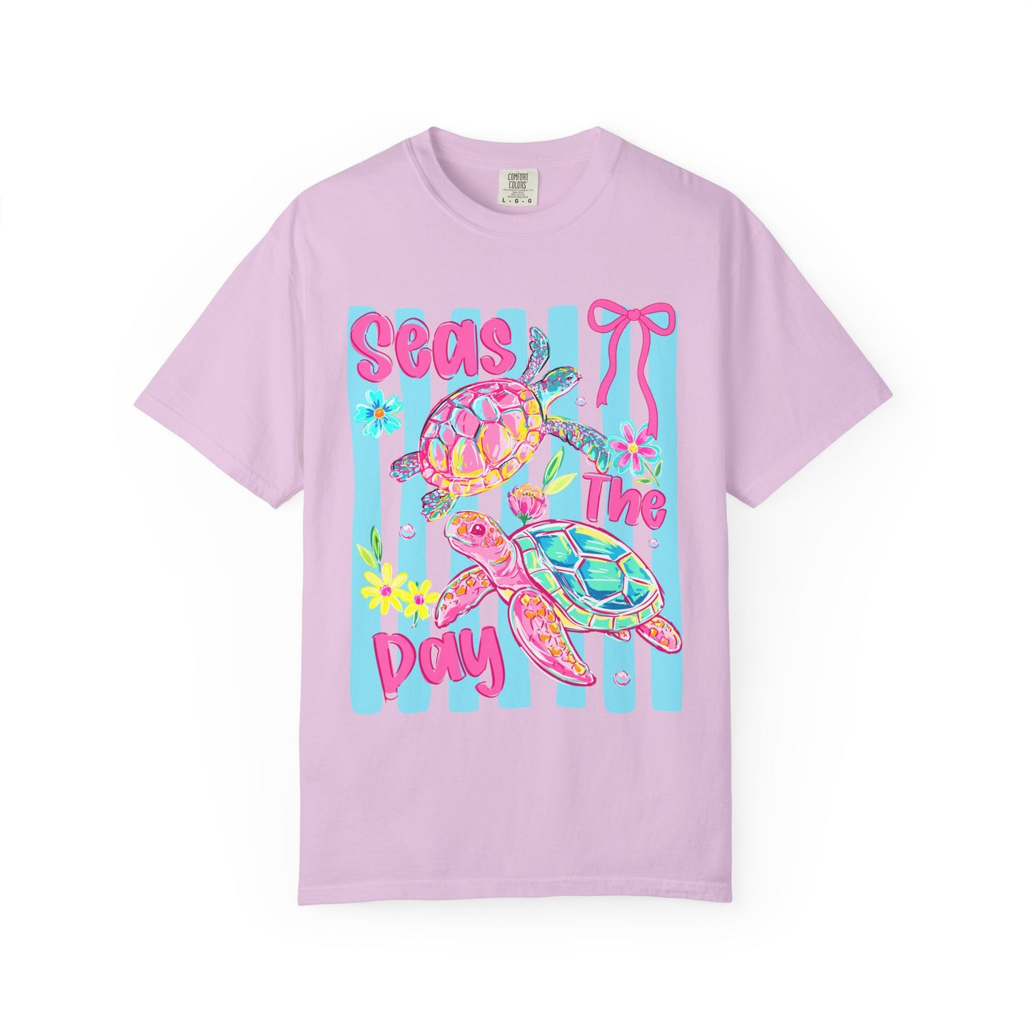Sea Turtles "Seas the Day" Graphic T-Shirt