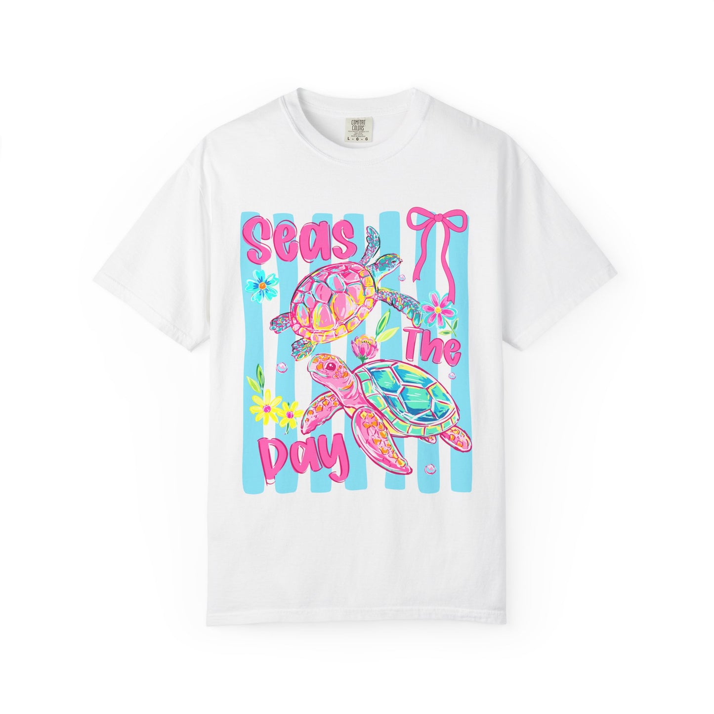 Sea Turtles "Seas the Day" Graphic T-Shirt